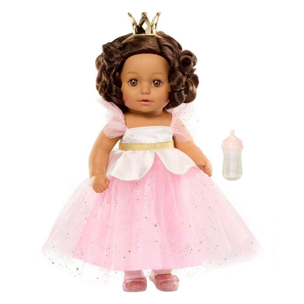 Open Box - BABY Born -  Princess Baby Doll Ava - Brown Hair, Lig Brown